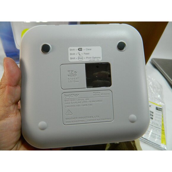 Brother PT-D210 P-Touch Label Maker QWERTY Keyboard Easy Label Formatting NEW - Picture 8 of 9